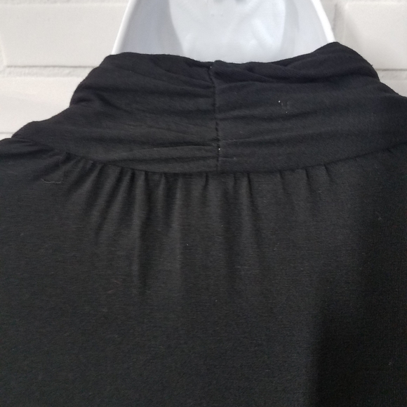 INC International Concepts Black Open Cardigan - Picture 4 of 6